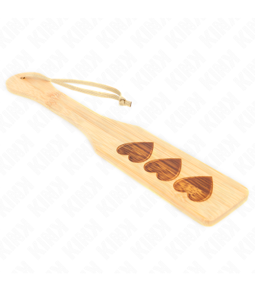 KINK PALA DE BAMBU DISENO CORAZON 32 X 55 CM