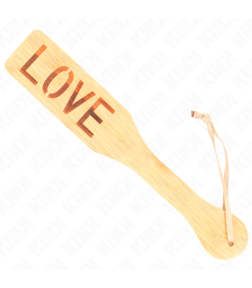 KINK PALA DE BAMBU PALABRA LOVE 32 X 55 CM