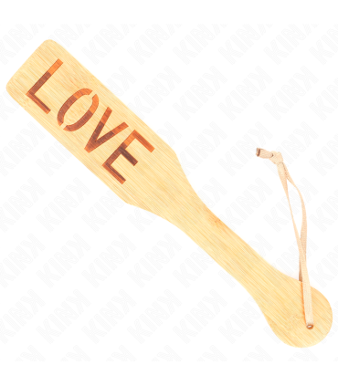 KINK PALA DE BAMBU PALABRA LOVE 32 X 55 CM