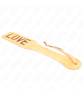 KINK PALA DE BAMBU PALABRA LOVE 32 X 55 CM