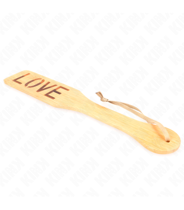 KINK PALA DE BAMBU PALABRA LOVE 32 X 55 CM
