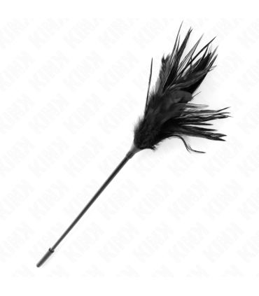 KINK PLUMAS MULTIPLES PARA COSQUILLAS NEGRO 45 CM