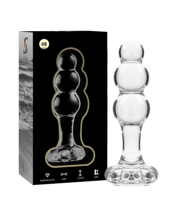 NEBULA SERIES BY IBIZA MODELO 1 PLUG CRISTAL TRANSPARENTE 105 CM O 3 CM