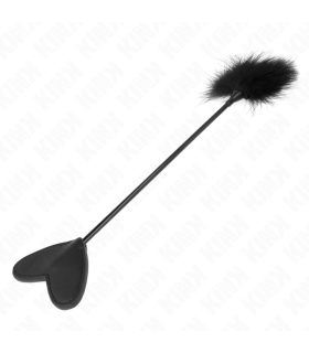 KINK PLUMAS PARA COSQUILLAS CON PALETA DE CORAZON 31 CM