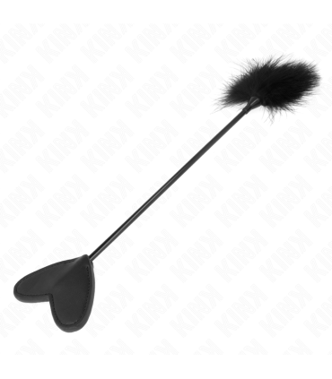 KINK PLUMAS PARA COSQUILLAS CON PALETA DE CORAZON 31 CM