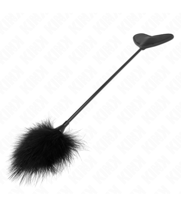 KINK PLUMAS PARA COSQUILLAS CON PALETA DE CORAZON 31 CM