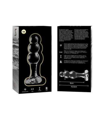 NEBULA SERIES BY IBIZA MODELO 1 PLUG CRISTAL TRANSPARENTE 105 CM O 3 CM