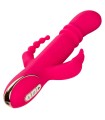 CALEXOTICS - JACK FANTASY TRIPLE VIBRADOR CALENTABLE RABBIT ROSA
