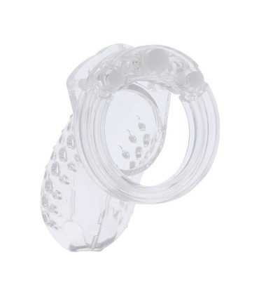 HIDDEN DESIRE EXTREME JAULA DE CASTIDAD ACRILICA AJUSTABLE TRANSPARENTE