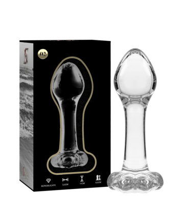 NEBULA SERIES BY IBIZA MODELO 2 PLUG CRISTAL TRANSPARENTE 11 CM O 35 CM