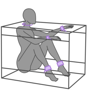 SECRET DOME KINK CLUB LA NICHE CABINA MORADO