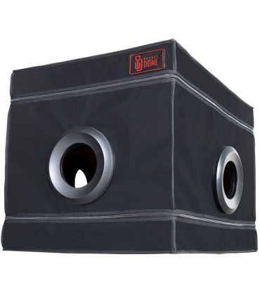 SECRET DOME KINK CLUB LA NICHE CABINA NEGRO ROJO