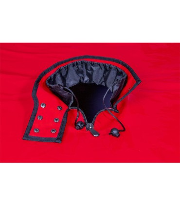 SECRET DOME KINK CLUB CABINA SCANDALE NEGRO ROJO