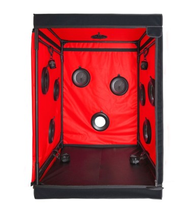 SECRET DOME KINK CLUB CABINA SCANDALE NEGRO ROJO