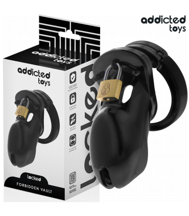 ADDICTED TOYS LOCKED FORBIDDEN VAULT JAULA PARA PENE 10 CM