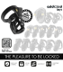 ADDICTED TOYS LOCKED GILDEN CAGE JAULA PARA PENE DE SILICONA 85 CM
