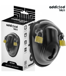 ADDICTED TOYS LOCKED KEYLESS RESTRAINT JAULA PARA PENE 115 CM