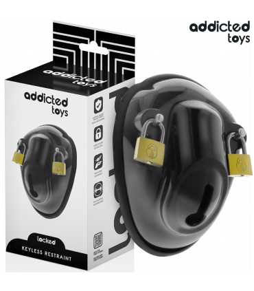 ADDICTED TOYS LOCKED KEYLESS RESTRAINT JAULA PARA PENE 115 CM