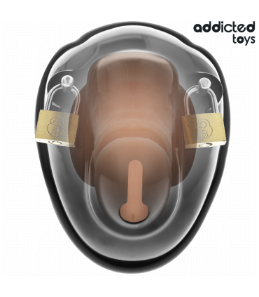ADDICTED TOYS LOCKED KEYLESS RESTRAINT JAULA PARA PENE 115 CM