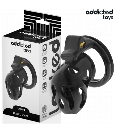 ADDICTED TOYS LOCKED SEALED CRYPT JAULA PARA PENE 8 CM