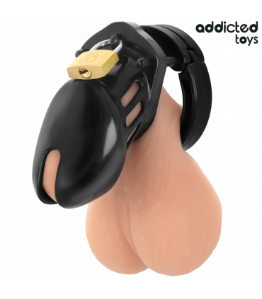 ADDICTED TOYS LOCKED OBSIDIAN HOLD JAULA PARA PENE TALLA S