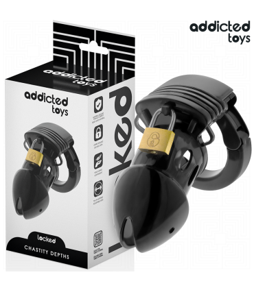 ADDICTED TOYS LOCKED CHASTITY DEPTHS JAULA PARA PENE 75 CM