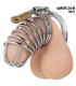 ADDICTED TOYS LOCKED IRON CELL JAULA PARA PENE DE METAL TALLA M