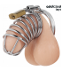 ADDICTED TOYS LOCKED IRON CELL JAULA PARA PENE DE METAL 4 CM TALLA S