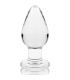 NEBULA SERIES BY IBIZA MODELO 3 PLUG CRISTAL TRANSPARENTE 11 CM O 5 CM