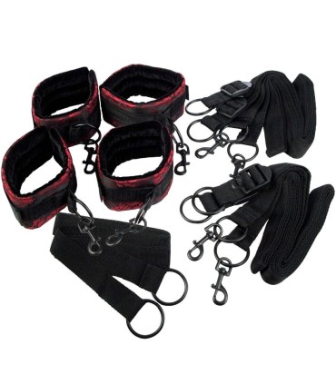 CALEXOTICS SCANDAL SET DE ATADURAS CAMA