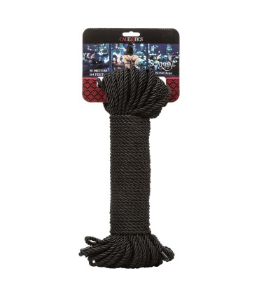 CALEXOTICS SCANDAL CUERDA BDSM NEGRA 50 M