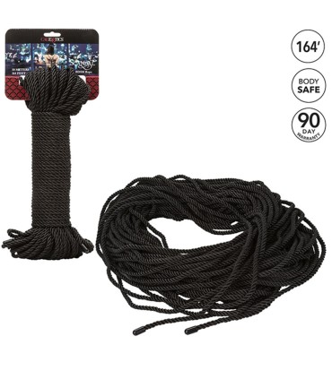 CALEXOTICS SCANDAL CUERDA BDSM NEGRA 50 M