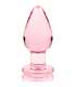 NEBULA SERIES BY IBIZA MODELO 3 PLUG CRISTAL ROSA 11 CM O 5 CM