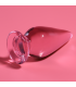 NEBULA SERIES BY IBIZA MODELO 4 PLUG CRISTAL ROSA 11 CM O 5 CM