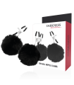 DARKNESS - PINZAS PARA PEZONES CON POMPONES 1