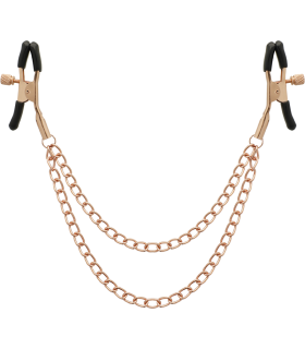 BEGME BLACK EDITION PINZAS PEZONES CON CADENA