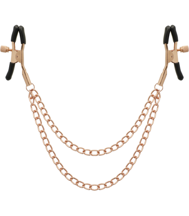 BEGME BLACK EDITION PINZAS PEZONES CON CADENA