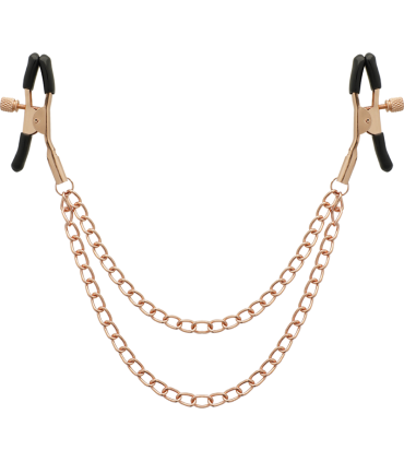 COQUETTE CHIC DESIRE FANTASY PINZAS METALICAS PEZONES CON CADENA
