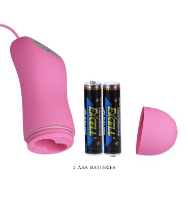PRETTY LOVE PINZAS CON VIBRACION Y ELETROSHOCK ROSA