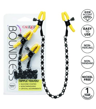 CALEXOTICS BOUNDLESS PINZAS DE PEZONES