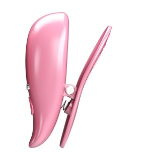 PRETTY LOVE LEAF PINZAS VIBRATORIAS PARA PEZONES ROSA