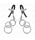 KINK PINZAS PARA PEZONES CON 3 AROS 6 CM