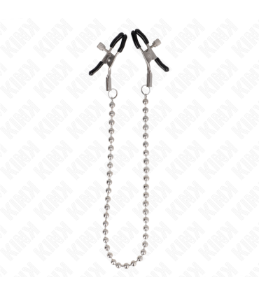 KINK PINZAS PARA PEZONES CON CADENA DE BOLAS 30 CM