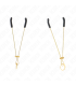 KINK PINZAS PARA PEZONES FINA DORADO 7 CM