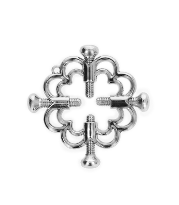 KINK PINZAS PARA PEZONES FLOR METALICA