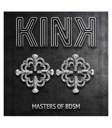 KINK PINZAS PARA PEZONES FLOR METALICA