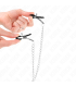 KINK PINZAS PARA PEZONES Y CLITORIS CON CADENA 30 CM MODELO 2