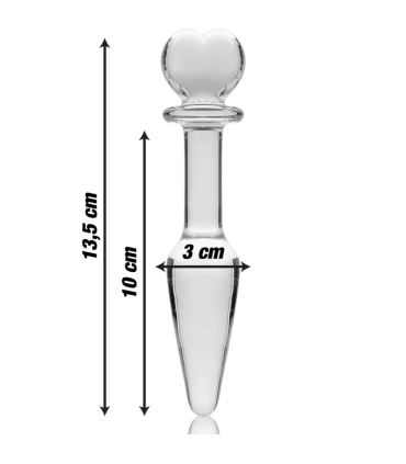 NEBULA SERIES BY IBIZA MODELO 7 PLUG CRISTAL TRANSPARENTE 135 CM O 3 CM