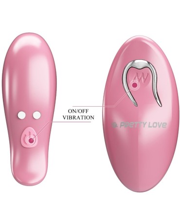 PRETTY LOVE CAILEY PINZAS PARA PEZONES 10 VIBRACIONES CONTROL REMOTO ROSA