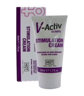 HOT V ACTIV CREMA ESTIMULANTE PARA MUJER 50 ML